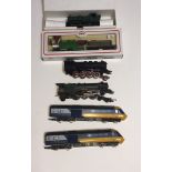 A collection of Hornby, Tri-ang and Model Power 00 gauge models, 4 engines and 2 inter-city 125.