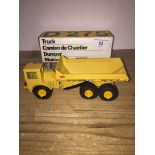 DJB D275 articulated dump truck model in box