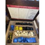 A vintage boxed Courtard atomic model kit