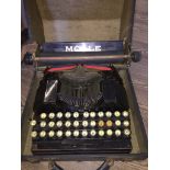 A Vintage Molle typewriter
