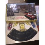 Meccano Circuit 24 Le Mans Miniature Scalextric type racing game.