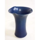 A Pilkington's Royal Lancastrian mottled blue vase number 2143A, height 21cm.