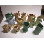 A group of 12 Sylvac jugs