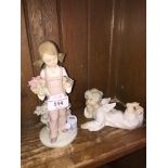 Two Lladro figures