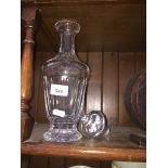 Waterford crystal ' Sheila' wine decanter