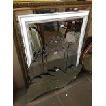 Two Laura Ashley style mirrors and two other large mirrors.