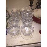 Waterford crystal 'Tramore' grapefruit dishes