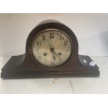 A mantel clock - no key