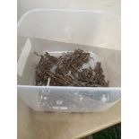 A tub of old keys.