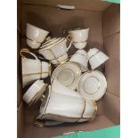 Carlton ware art deco coffee set pattern number 1566