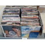Approx. 200 singles, 1980s, some signed, Genesis, Blonde, Kate Bush, Selector, ELO etc.