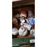 A box of Oriental wares