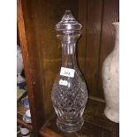 A Waterford crystal 'Colleen' wine decanter