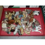 A tray of Wade whimsies - approx 50