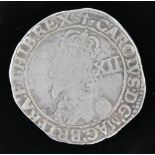 Charles I (1625-1649), shilling, parliament issue, type 4, 1646-48, m.m. sceptre.