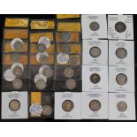 Victoria (1837-1901), twenty four sixpences, various dates, 1839 to 1887, (to include 1 x first