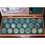 'The Twenty Centuries AD Coin Collection' complete in presentation box with certificate of