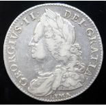 George II (1727-1760), half crown, lima, 1746.