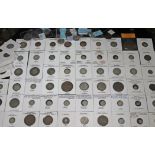 A collection of European coins to include 1 x Hamburg town c1380 witten obv: Moneta: Hamburger 3