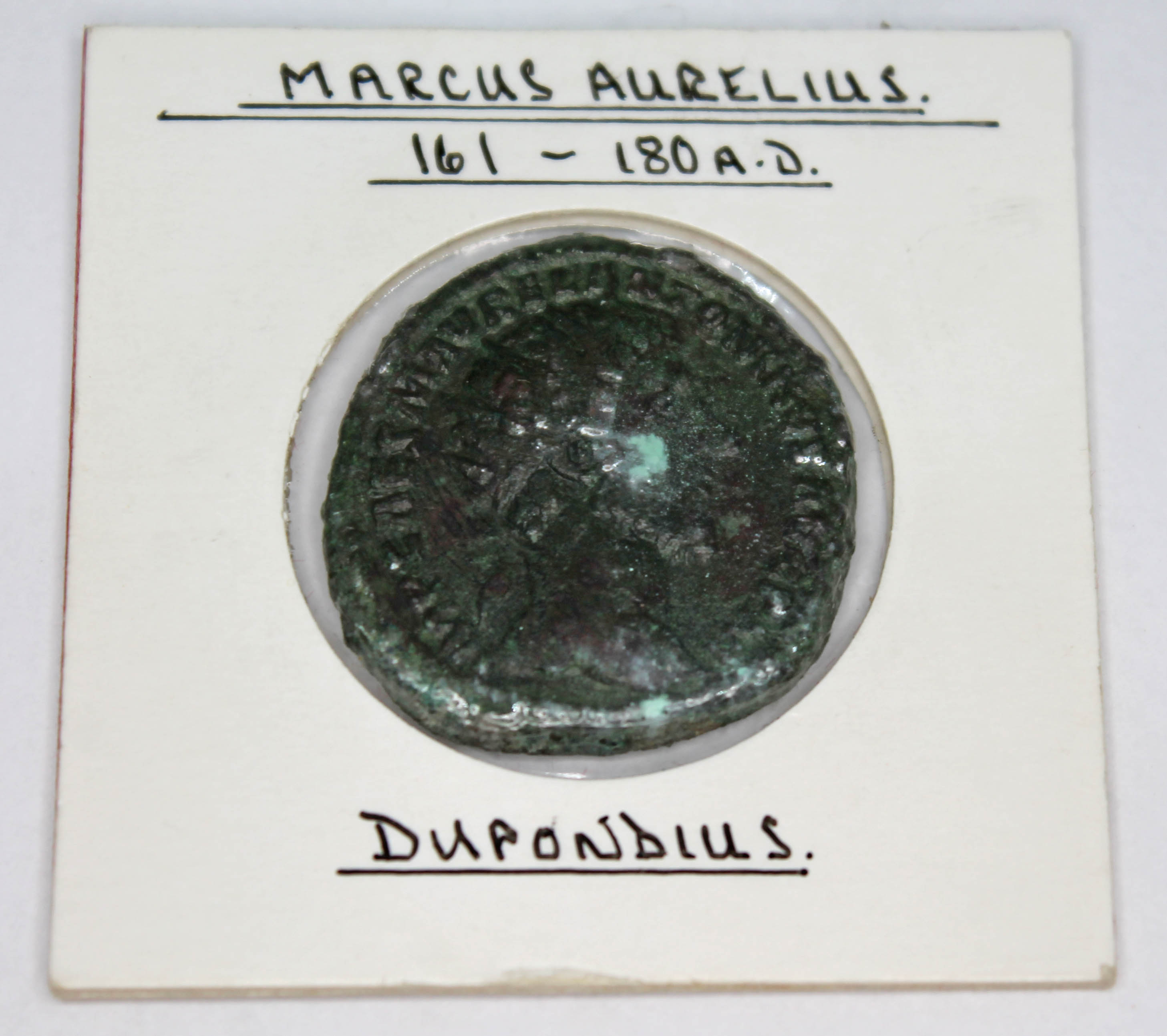A group of nine ancient Roman coins to include 6 x Marcus Aurelius 161-180 A.D Denarius (2 x - Image 3 of 11