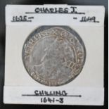 Charles I (1625-1649), shilling, 1641-43, m.m. triangle in circle.