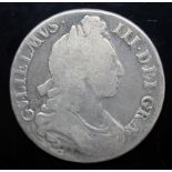 William III (1694-1702), crown, 1696, octavo.