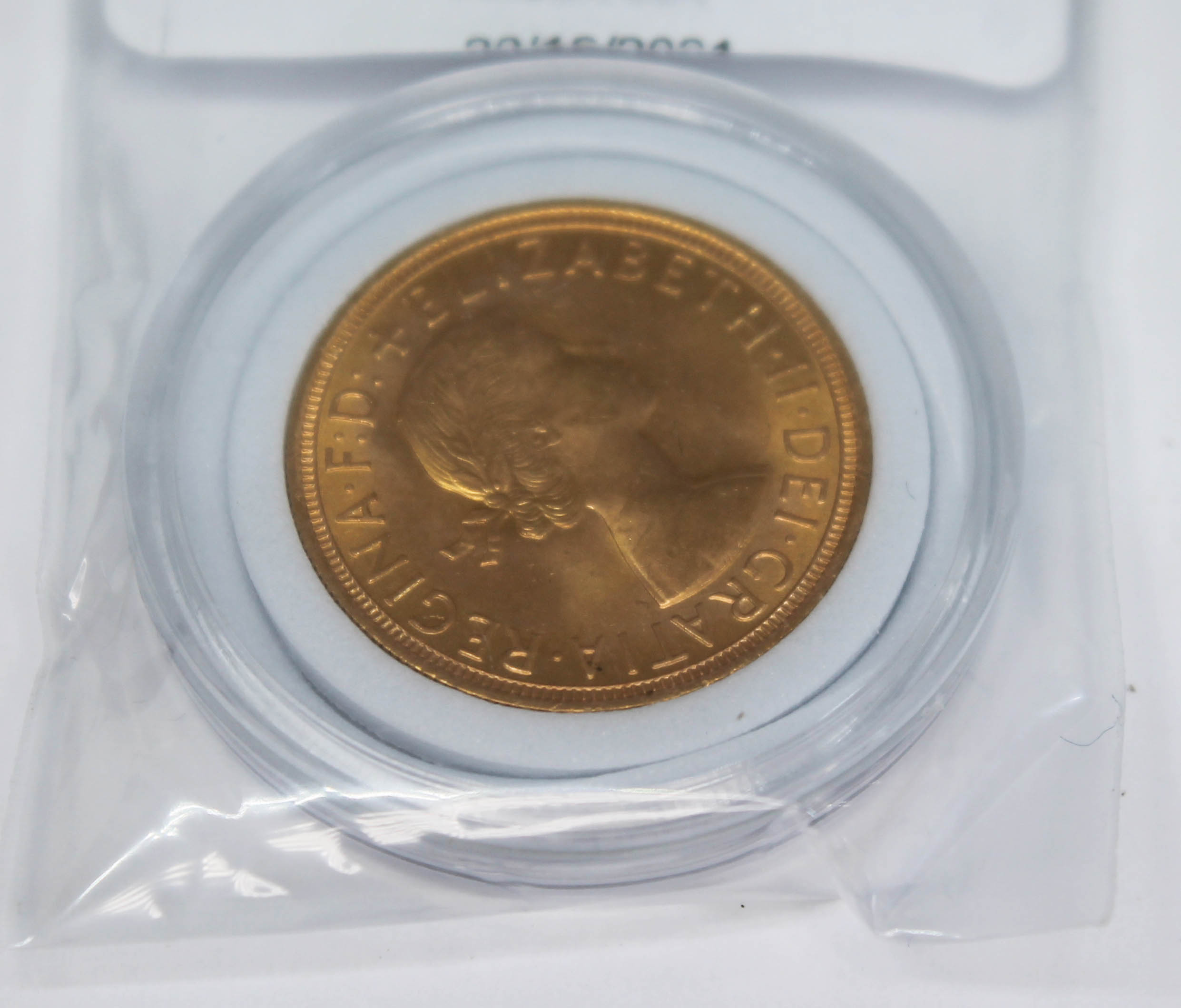 Elizabeth II sovereign 1957 ONLY 10% BUYER'S PREMIUM (INCLUSIVE OF VAT) NORMAL ONLINE FEES APPLY.