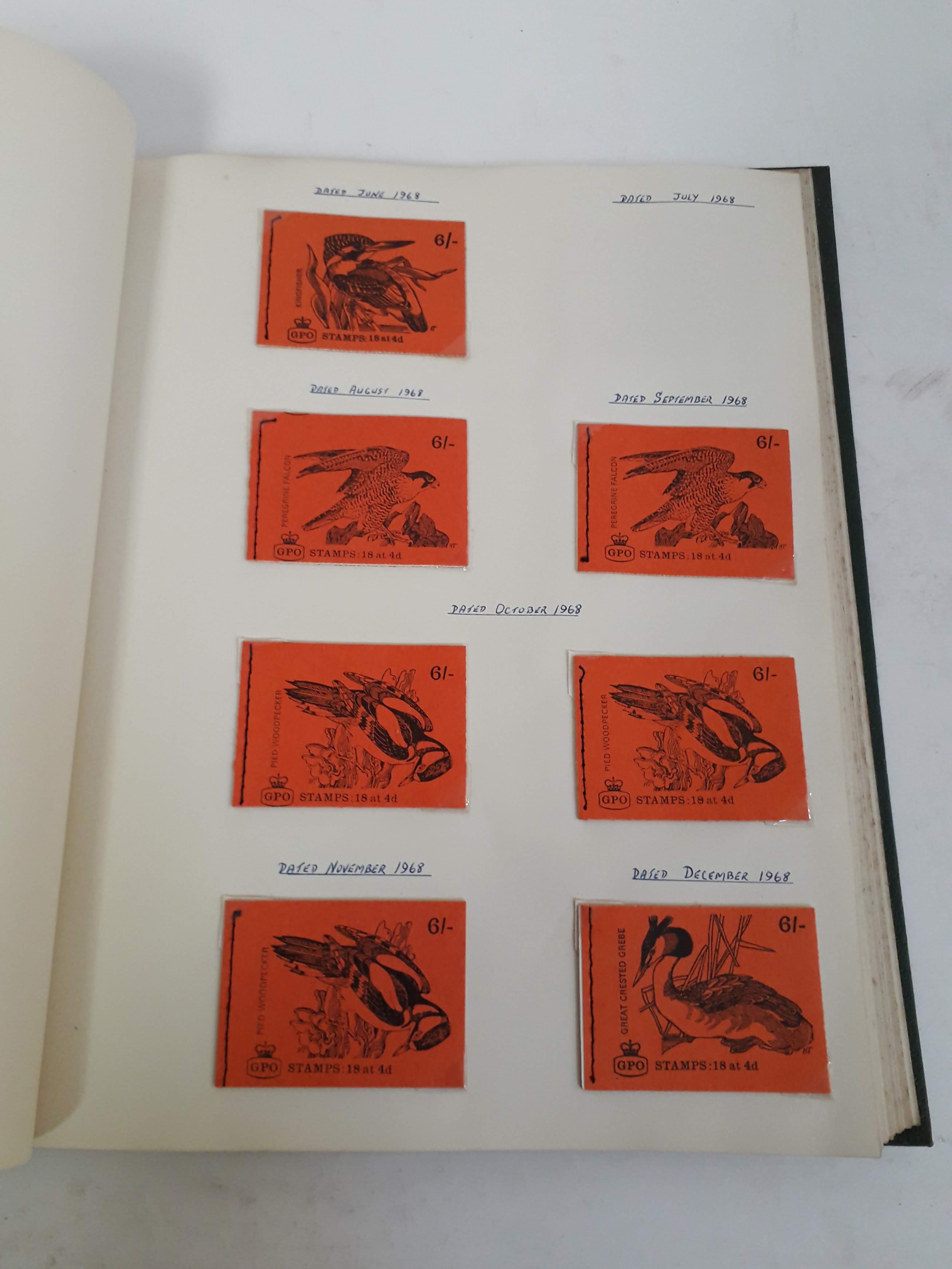 GB mint stamp booklet collection, mainly 1950s/1960s, some later, approx. 450. - Image 9 of 16
