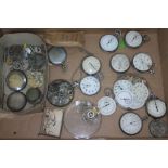 A box of stop watch spares and repairs.