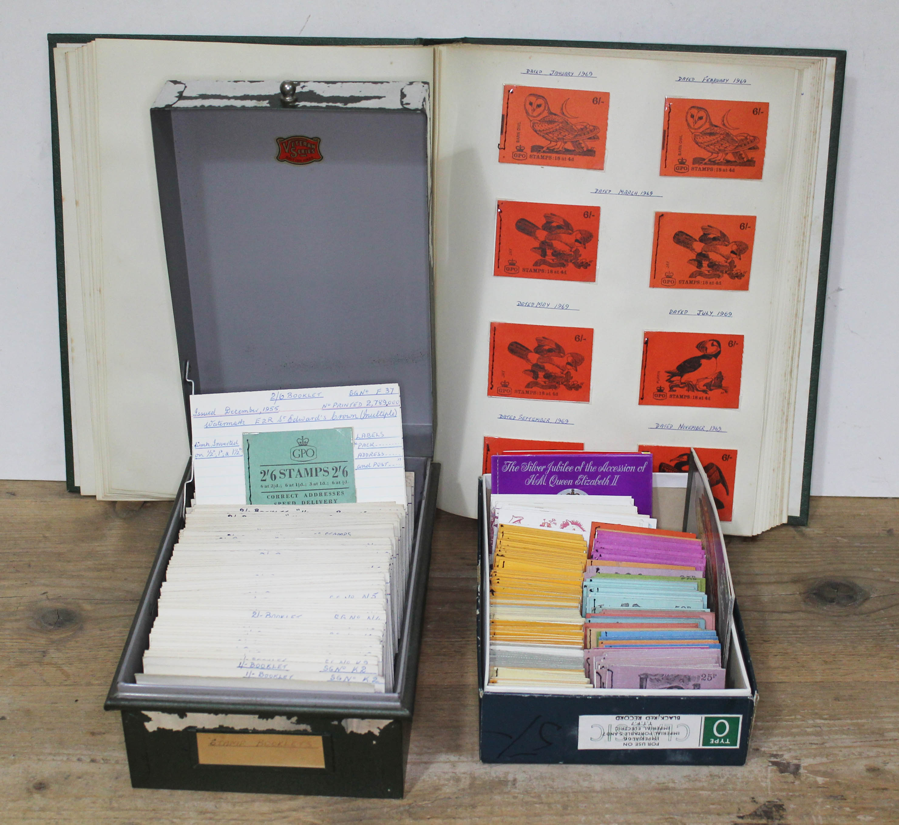 GB mint stamp booklet collection, mainly 1950s/1960s, some later, approx. 450.