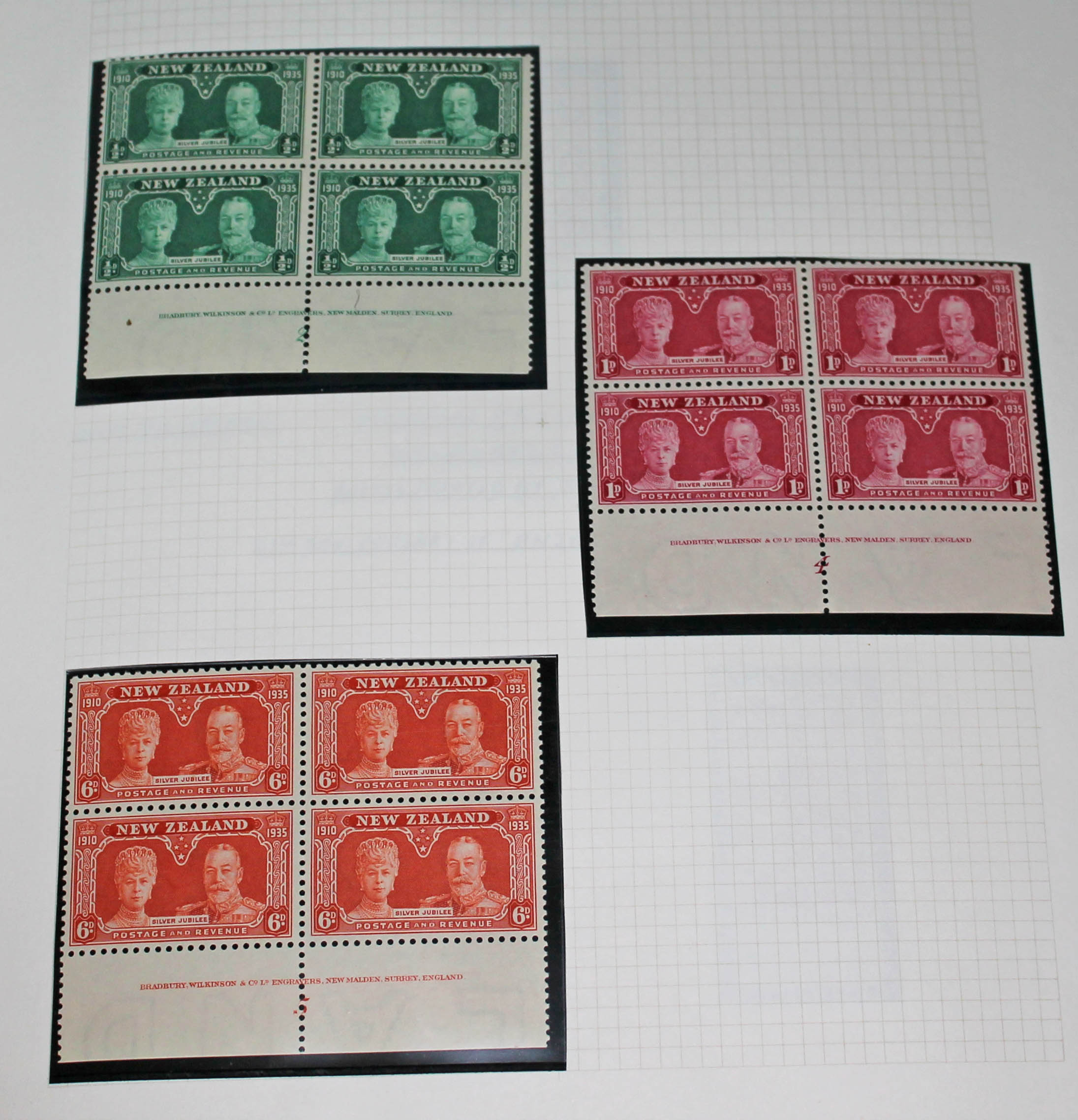 New Zealand mint stamp collection, one Stanley Gibbons Tower stamp album, 1920 to 1974, Victory - Image 8 of 10