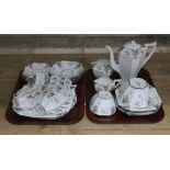 A Shelley tea set 11498, as found.