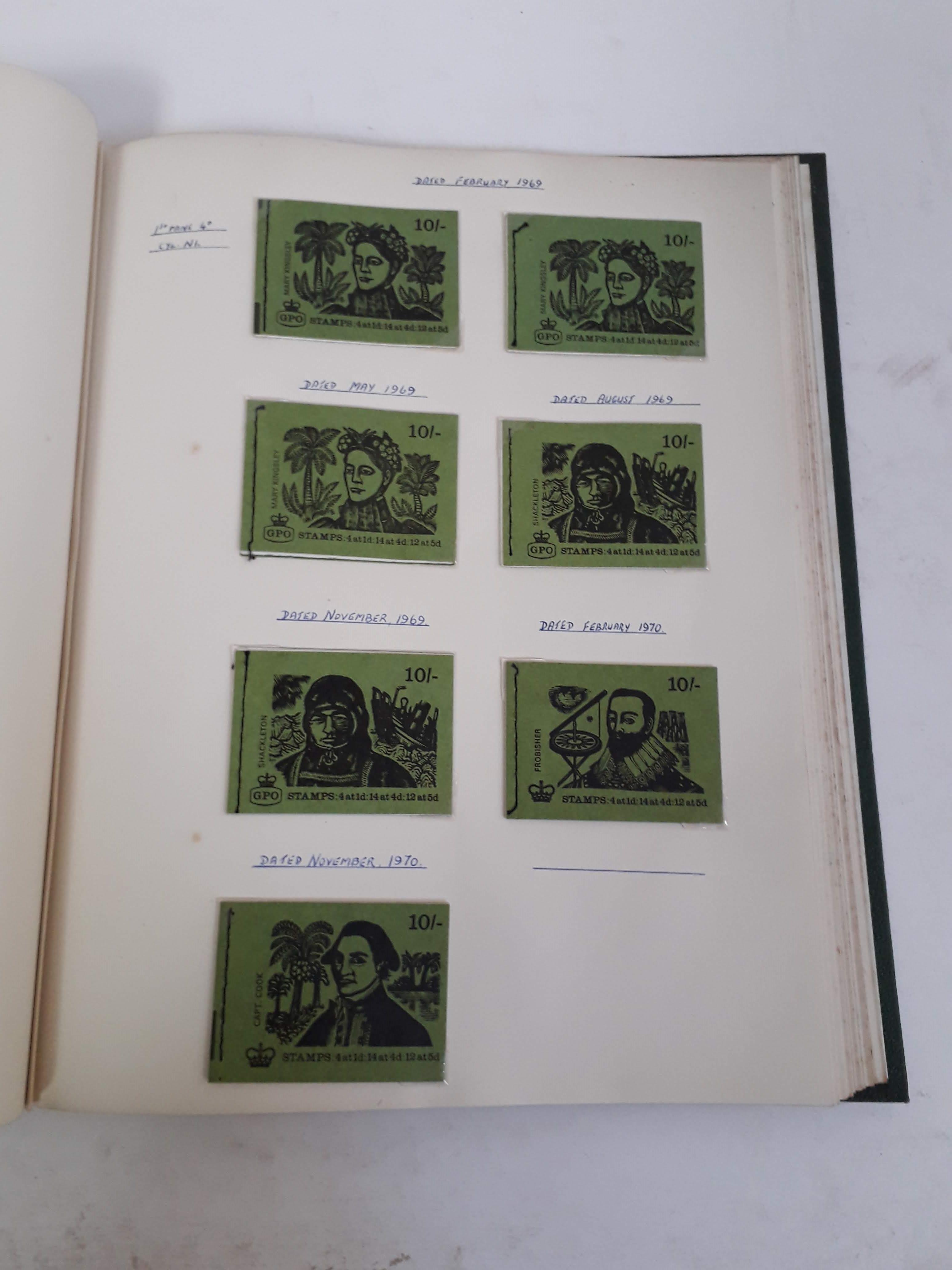 GB mint stamp booklet collection, mainly 1950s/1960s, some later, approx. 450. - Image 13 of 16
