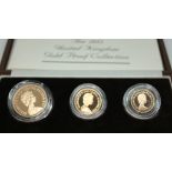 Royal Mint, United Kingdom 1983 Gold Proof Collection, Elizabeth II, comprising £2, sovereign and