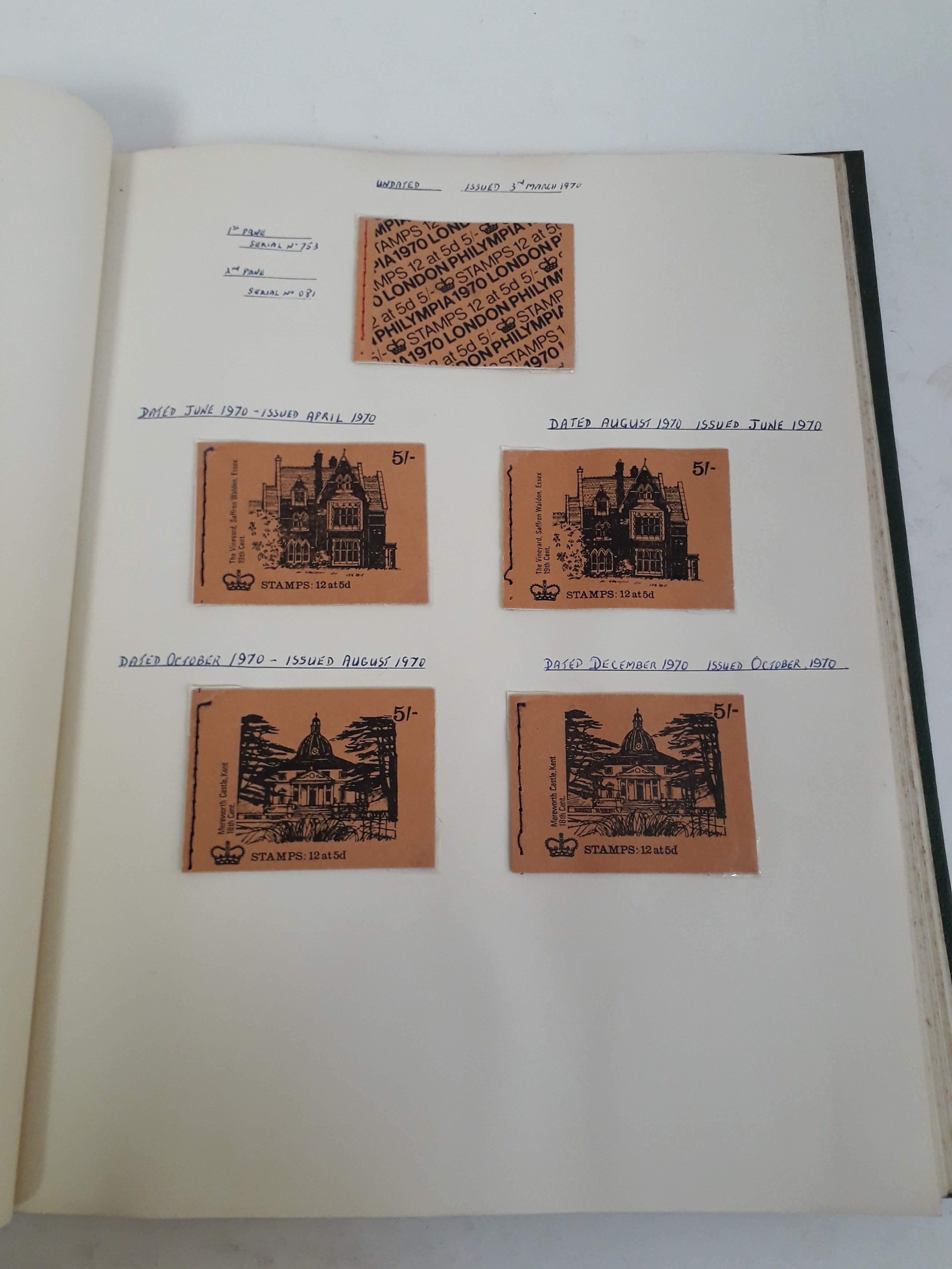 GB mint stamp booklet collection, mainly 1950s/1960s, some later, approx. 450. - Image 8 of 16