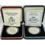 Royal Mint, United Kingdom Coronation 40th Anniversary Silver Proof Crown, 1953-1993, Elizabeth