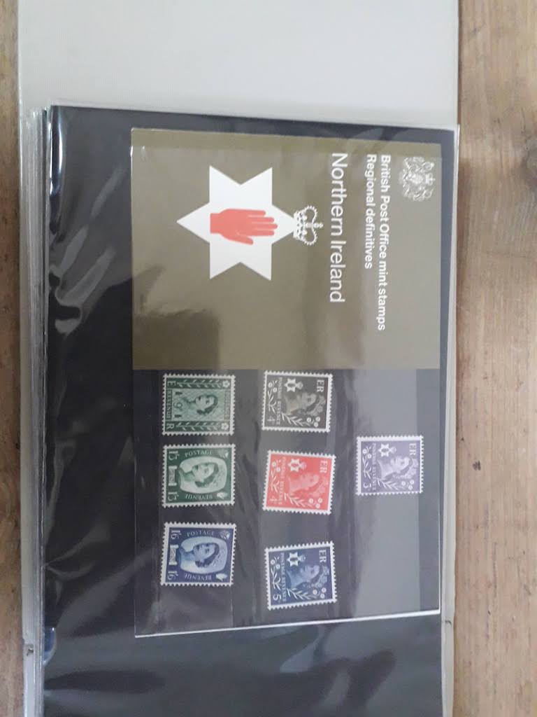 GB British Post Office mint stamp packs, 4 albums, circa 1970s, some high value, collectors packs, - Image 45 of 46