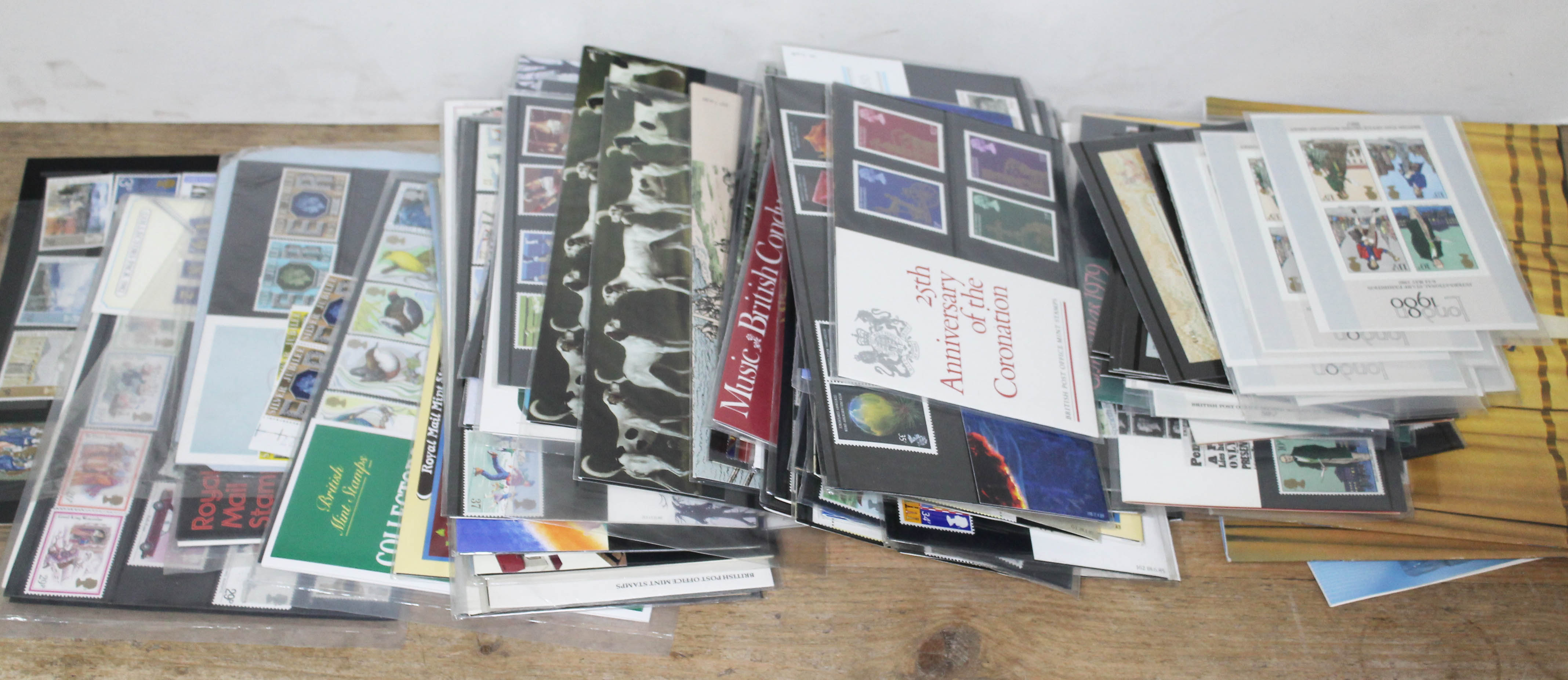 A quantity of British Post Office mint stamp packs, collectors packs, mini sheets etc. approx. 95.