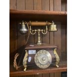 A vintage Italian telephone