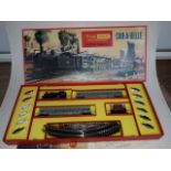 A boxed and complete Tri-Ang Hornby RS. 62 "Car-A-Belle" electric train set with operating