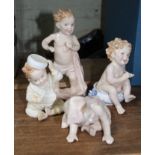 A group of four Royal Doulton toddler figures. Condition - good, no damage/repair.