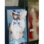 Two Royal Doulton dolls, boxed.