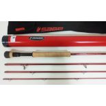 A Sage Method 10'0" four piece fly fishing rod, model METHOD 7100-4, #7 weight, 3 15/16oz with bag