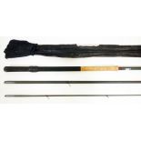 A 3.90m Shakespeare Quo three piece match rod with bag.