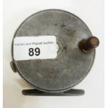 A vintage Hardy Bros Ltd 3 1/8" fly fishing reel 'The Perfect'. Good working order, some signs of
