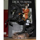 Royal Doulton Dick Turpin figurine with box.