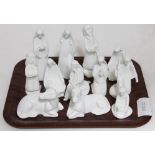 A group of twelve Royal Doulton Christmas Images figures. Condition - good, no damage/repair.