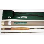 A Sage XP 8'0" two piece fly fishing rod, model XP 580, Graphite IIIe, #5 weight, 3oz with bag and