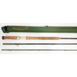 A Vision GTfour Catapult 14' three piece fishing rod, #10 weight, 34g with rod tube. Good condition,