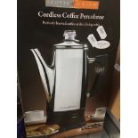 A cordless coffee percolator- Scotts of Stow